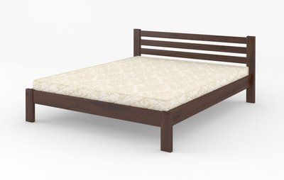 Двуспальная кровать iSmart Колумбия Орех темный 140х190 см (DMBG-2023) DMBG-2023 фото