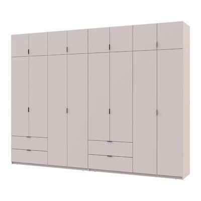 Шкаф для одежды Doros Лукас Кашемир 4+4 ДСП 320х50х240 DRS-011720 (42005128) 38294 фото