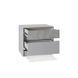 Тумба прикроватная Эверест Стайл-500 50,2х39х44,2 см Кашемир/Бетон (DTM-071155) 38064 фото 4