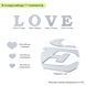 Дзеркальний декор акриловий самоклеючий Love срібло,11шт (D) SW-00002495 SW-00002495 фото 3
