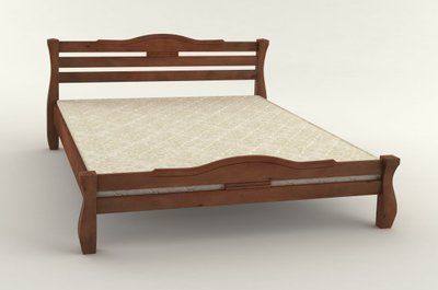 Двоспальне ліжко iSmart Монако Горіх темний 140х200 см (DMBG-1828) DMBG-1828 фото