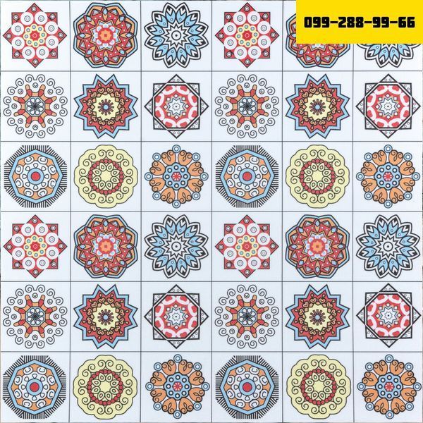 Самоклеюча вінілова плитка 600х600х1,5мм, ціна за 1 шт. (СВП-204) Матова SW-00000511 SW-00000511 фото
