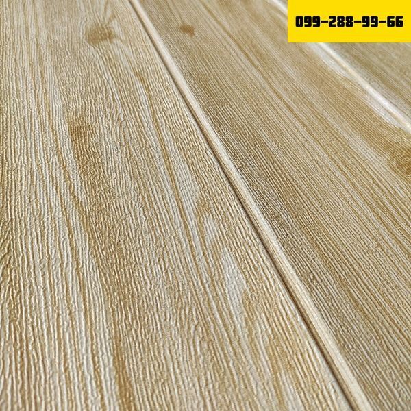 Самоклеюча 3D панель дерево світлий беж 700x700x4мм SW-00001376 SW-00001376 фото