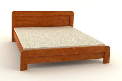 Двоспальне ліжко iSmart Тоскана Яблуня 140х200 см (DMBG-1664) 14560 фото
