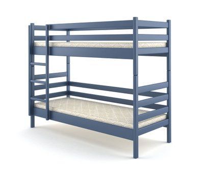 Двухъярусная детская кровать iSmart Соня Синий (S 7010 R 90B) 70х200 см (DMBG-2414) 15310 фото