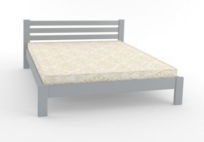 Двуспальная кровать iSmart Колумбия Светло-серый (RAL 7040) 140х190 см (DMBG-2037) DMBG-2037 фото