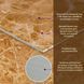 Декоративная ПВХ плита 600х600х3мм Кремовый мрамор (S) SW-00001619 SW-00001619 фото 8