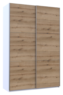Шкаф-купе двухдверный Doros G-Caiser 160х60х240 см Белый/Дуб евок (DRS-011022) 00000054049 фото