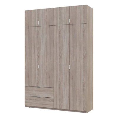 Шкаф для одежды Doros Лукас Дуб Сонома 160х50х240 DRS-011619 (80737730) 38210 фото