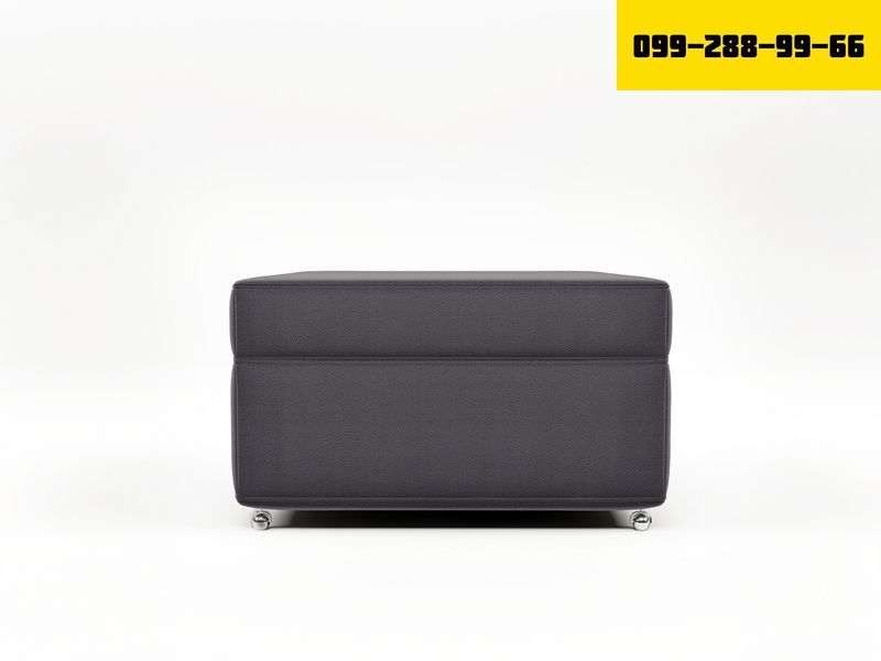 М'який пуф Andro Ismart Solar96 60х80х47 Графітовий 60SGR 60SGR фото