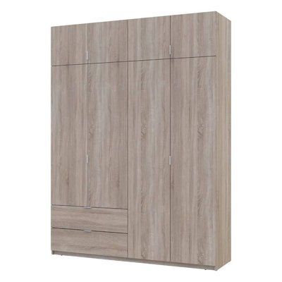 Шкаф для одежды Doros Лукас Дуб Сонома 180х50х240 DRS-011620 (80737731) 38211 фото