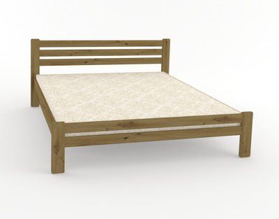 Двуспальная кровать iSmart Премьера Орех светлый 180х190 см (DMBG-2095) DMBG-2095 фото