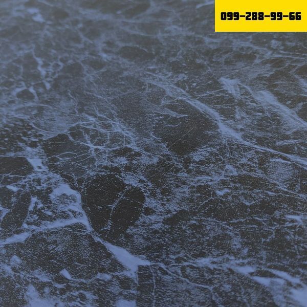Декоративная ПВХ плита 600х600х3мм Черный мрамор (S) SW-00001625 SW-00001625 фото