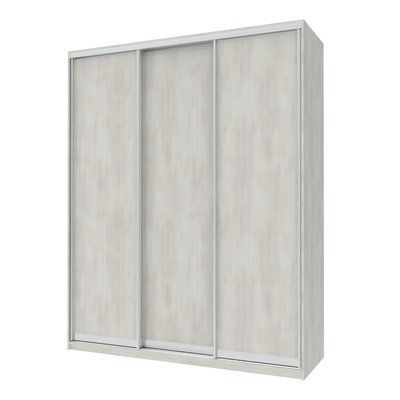 Шкаф-купе трехдверный Doros Сити Лайт 180х60х225 см Белое дерево (DRS-011078) 00000054105 фото