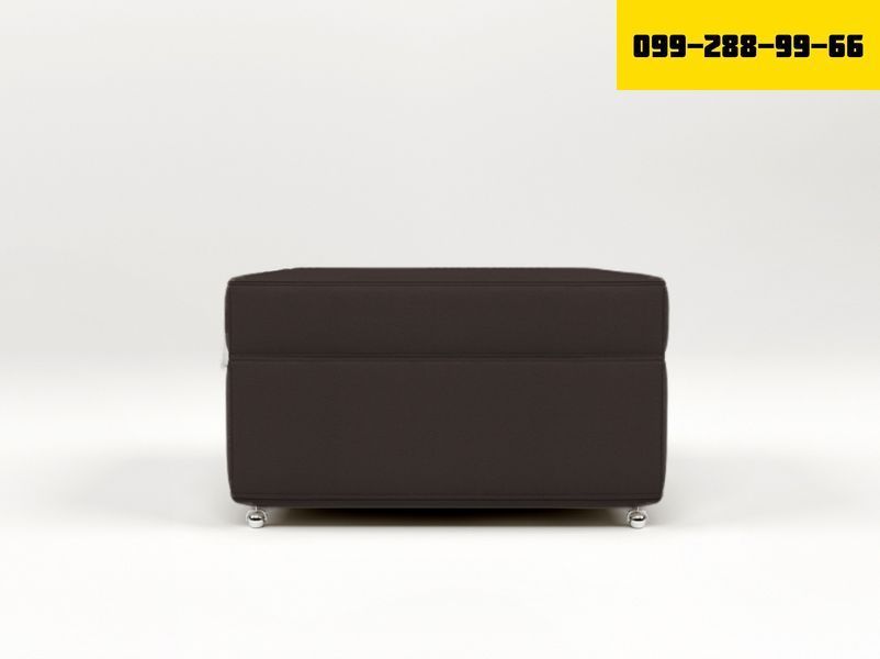 М'який пуф Andro Ismart Taupe Bestseller 60х80х47 Темно-коричневий 60BPTC 60BPTC фото