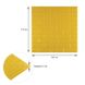 3D панель самоклеющаяся кирпич Желтый 700x770x5мм (010-5) SW-00000146 SW-00000146 фото 3
