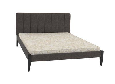 Двуспальная кровать iSmart Лондон ТК Венге + Аляска 96 180х200 см (DMBG-1437) 14333 фото