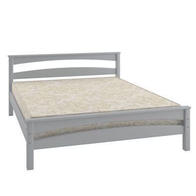 Двоспальне ліжко iSmart Чикаго Сіті Світло-сірий (RAL 7040) 140х190 см (DMBG-1538) 14434 фото