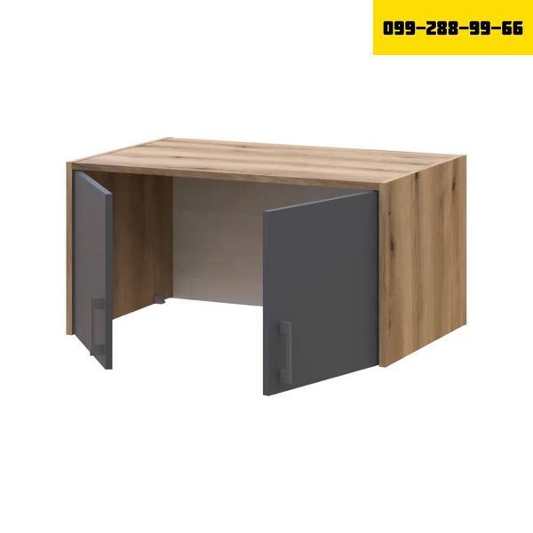 Антресоль Doros Ронди Дуб Артизан/Графит 2 ДСП 82х52х41 DRS-011606 (80737812) 38160 фото