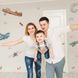 Детские стикеры Самолеты 30х40см, 4 листа (120х40см) (15082113) SW-00000996 фото 4