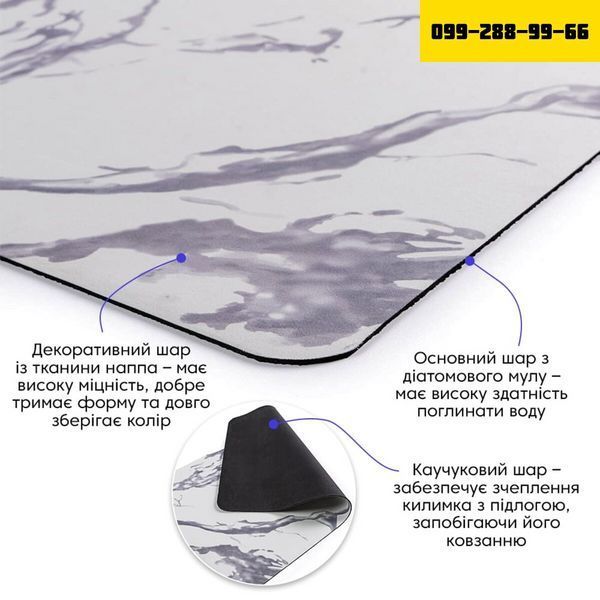 Вологопоглинаючий килимок 50х80х3мм SW-00001890 SW-00001890 фото