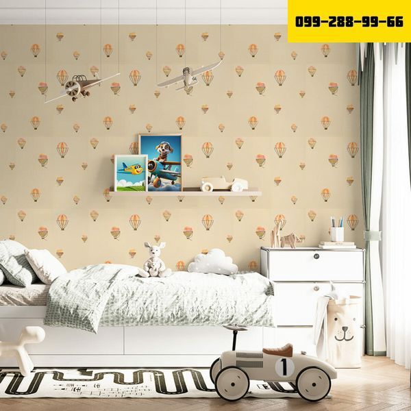Панель стінова 3D 700х700х4мм Повітряні кулі рогожка SW-00001973 SW-00001973 фото