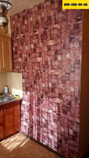 Самоклеюча декоративна 3D панель бруси 700х770х5мм (028) SW-00000030 SW-00000030 фото